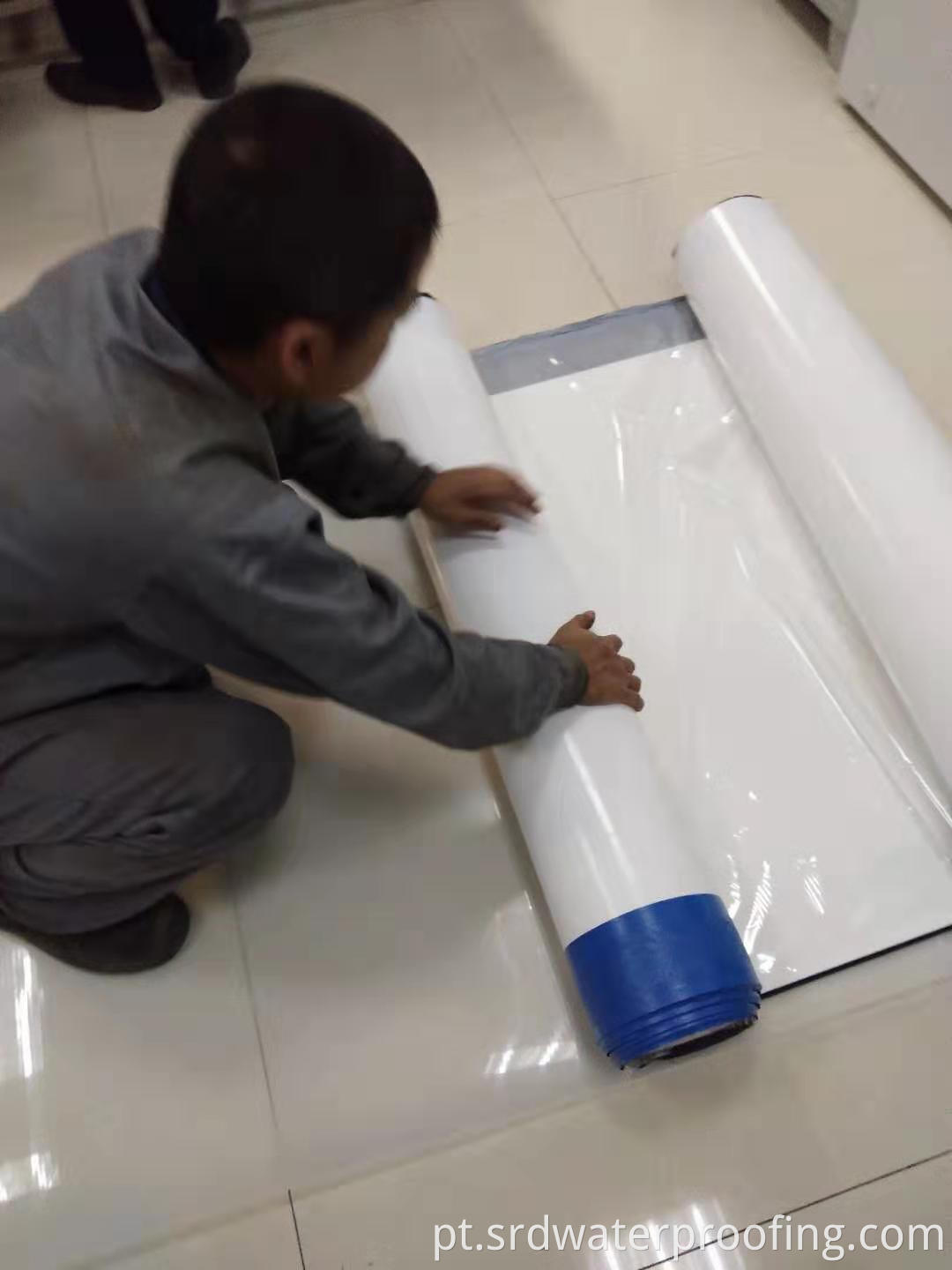 HDPE Pre-applied Membrane